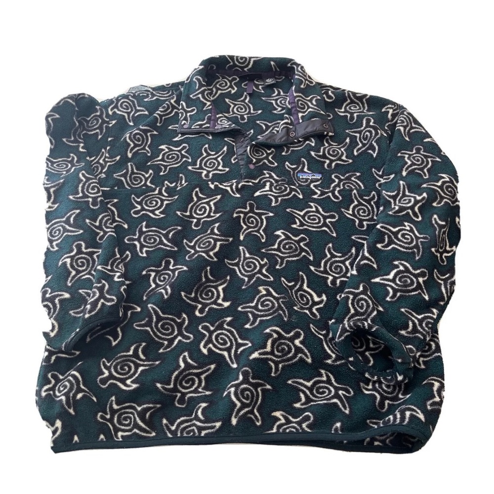 Vintage Zen turtle Patagonia hoodie